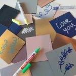 Beschrijfbare magneetlabels