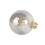 Bollamp rookglas 4