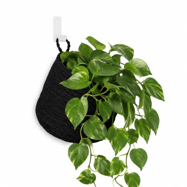 Magnetische hanging basket zwart