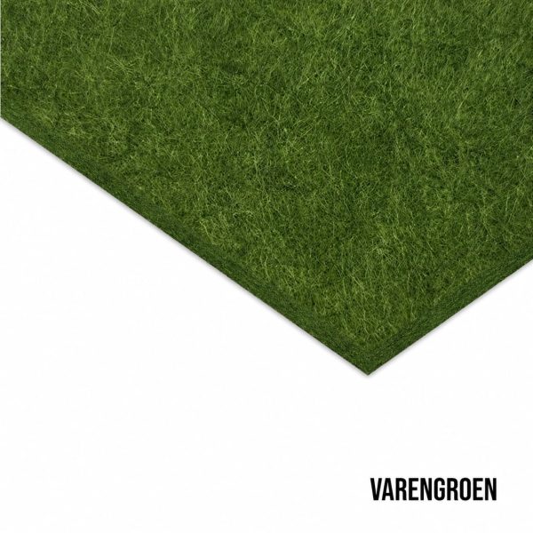 vilt wandpanelen varengroen