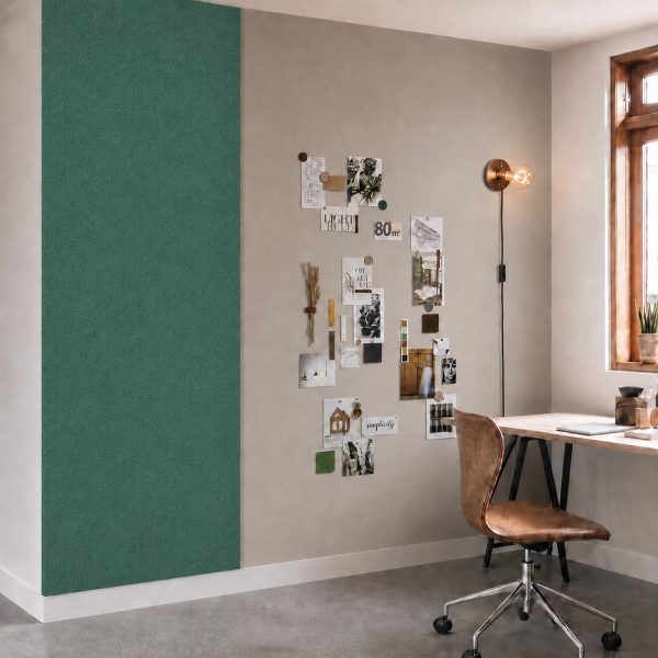 Vilt wandpaneel combinatie met magneetwand