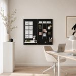 magneetwand zwart 2 styling kantoor