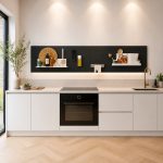 magneetwand zwart 2 keuken liggend