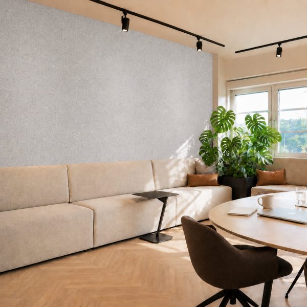 vilt wandpanelen lichtgrijs