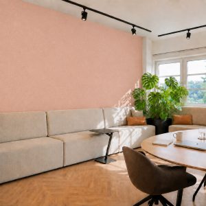vilt wandpanelen licht roze