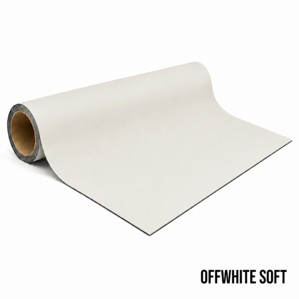 Magnetisch designbehang - luxe offwhite soft