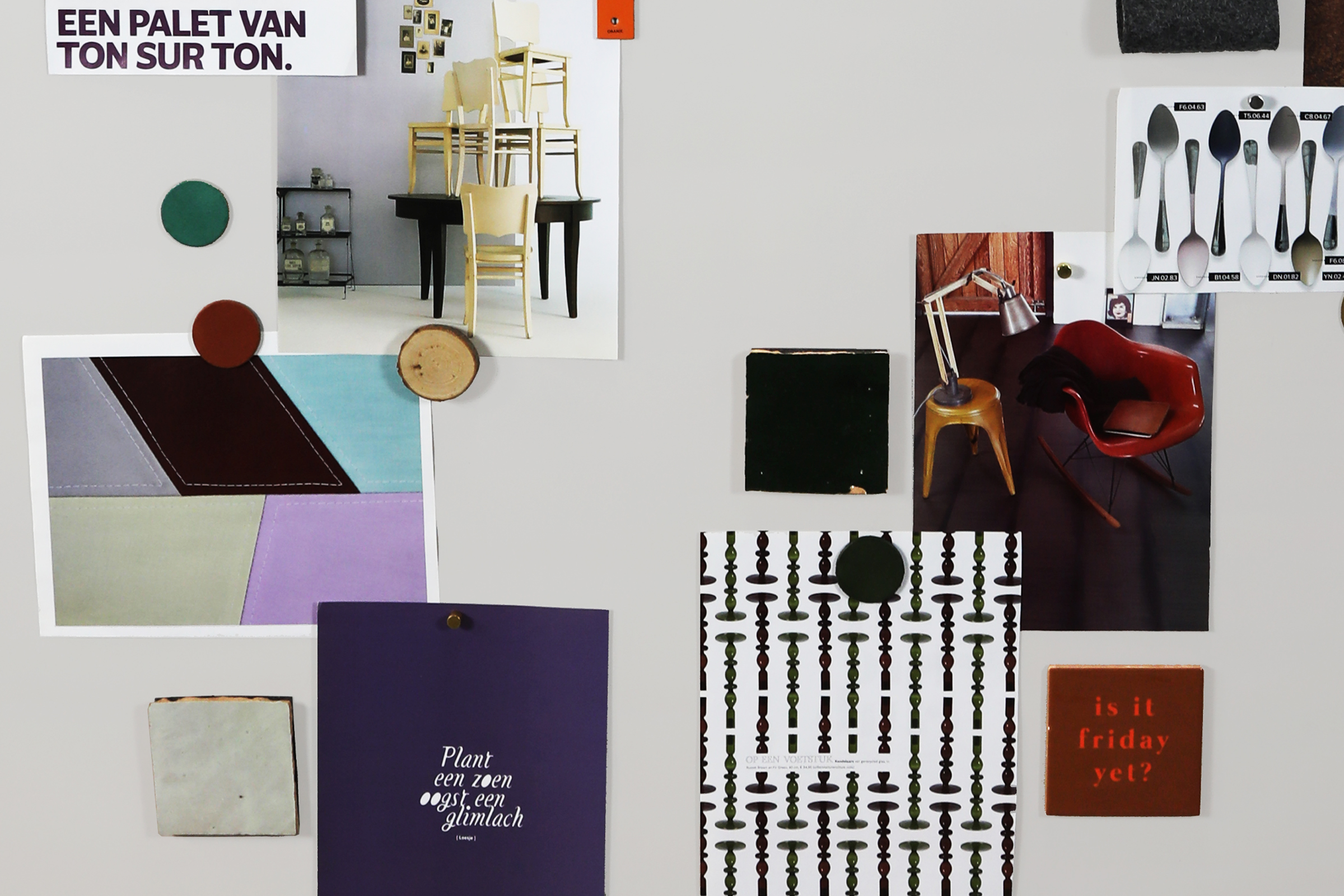 Design kiezel collage
