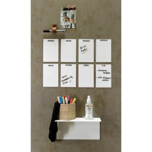 Design magneetbord - beton goud