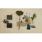 Design magneetbord - fabric sand
