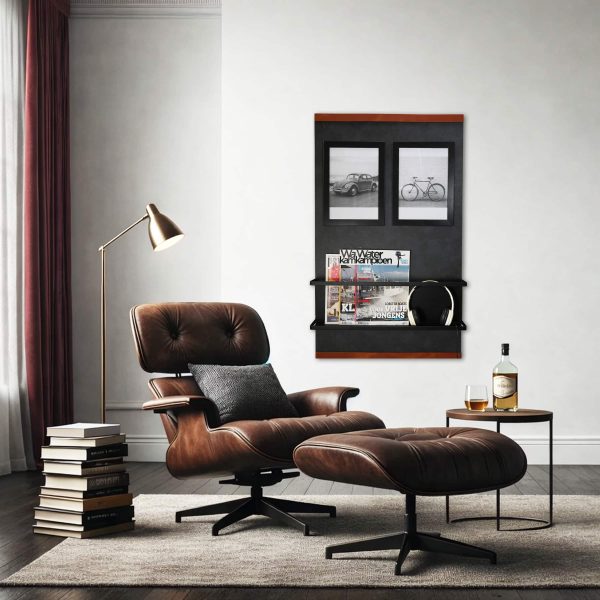 Design magneetbord leisteen