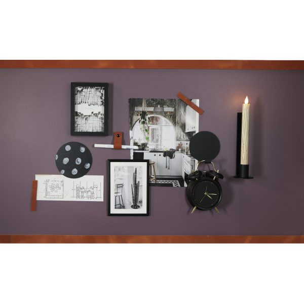 Design magneetbord mauve paars