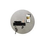 Design magneetbord rond beton