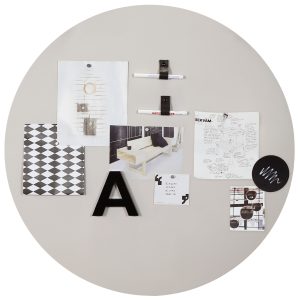 Design magneetbord rond kiezel
