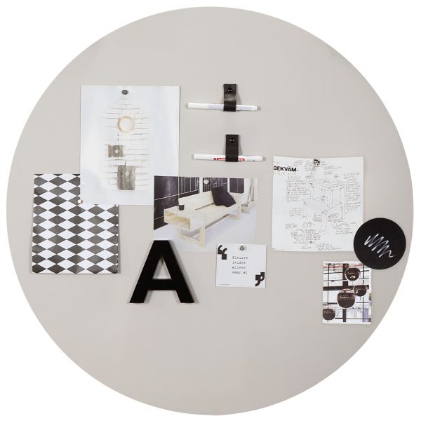 Design magneetbord rond kiezel Design magneetbord rond kiezel