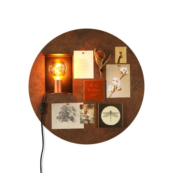 Design magneetbord rond koper