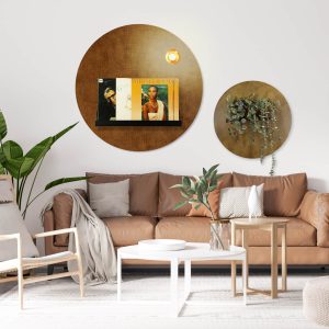 Design magneetbord rond LC