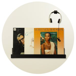 Design magneetbord rond offwhite soft