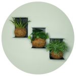 Design magneetbord rond pastel groen