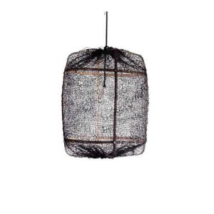Hanglamp ay illuminate M- ZWART sisal