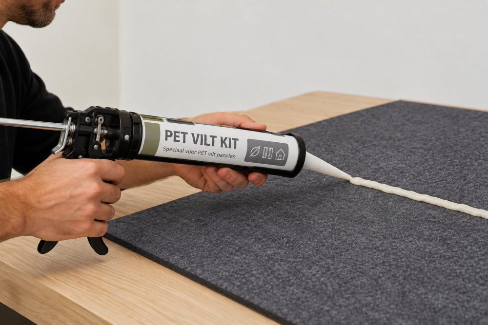 Kit voor PET-viltpanelen