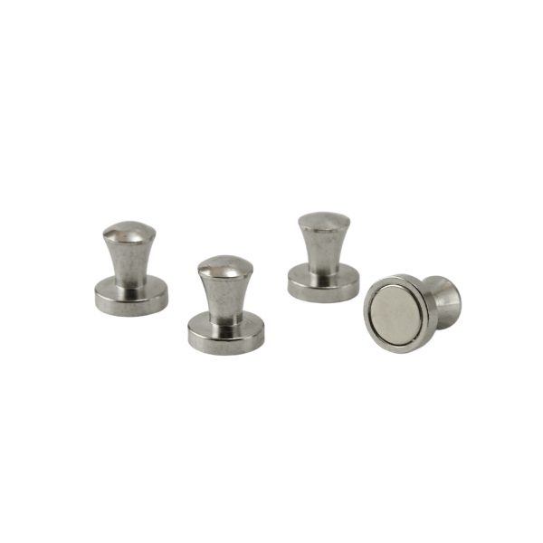 Magneet pion zilver (4) 1.1