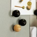Magneet xs wood zwart (12) 2
