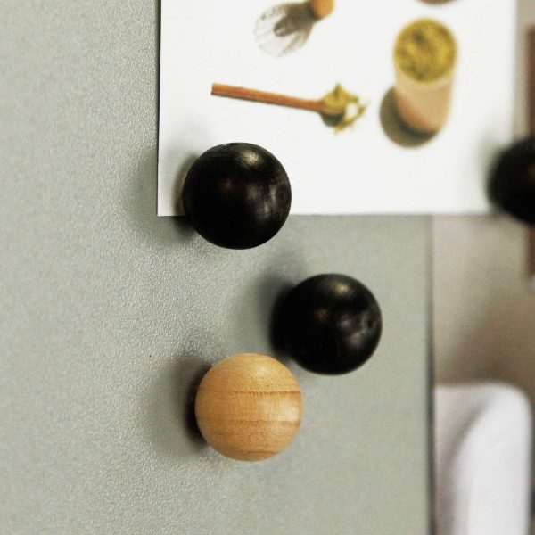 Magneet xs wood zwart (12) 2