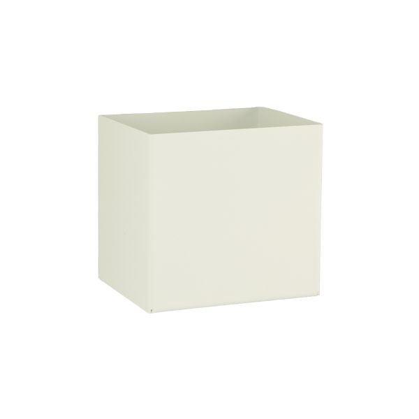 Magneetbakje staal wit