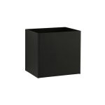 Magneetbakje staal zwart
