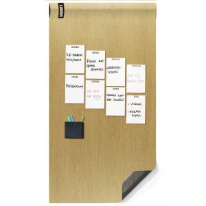 Magnetisch designbehang- luxe eikenhout
