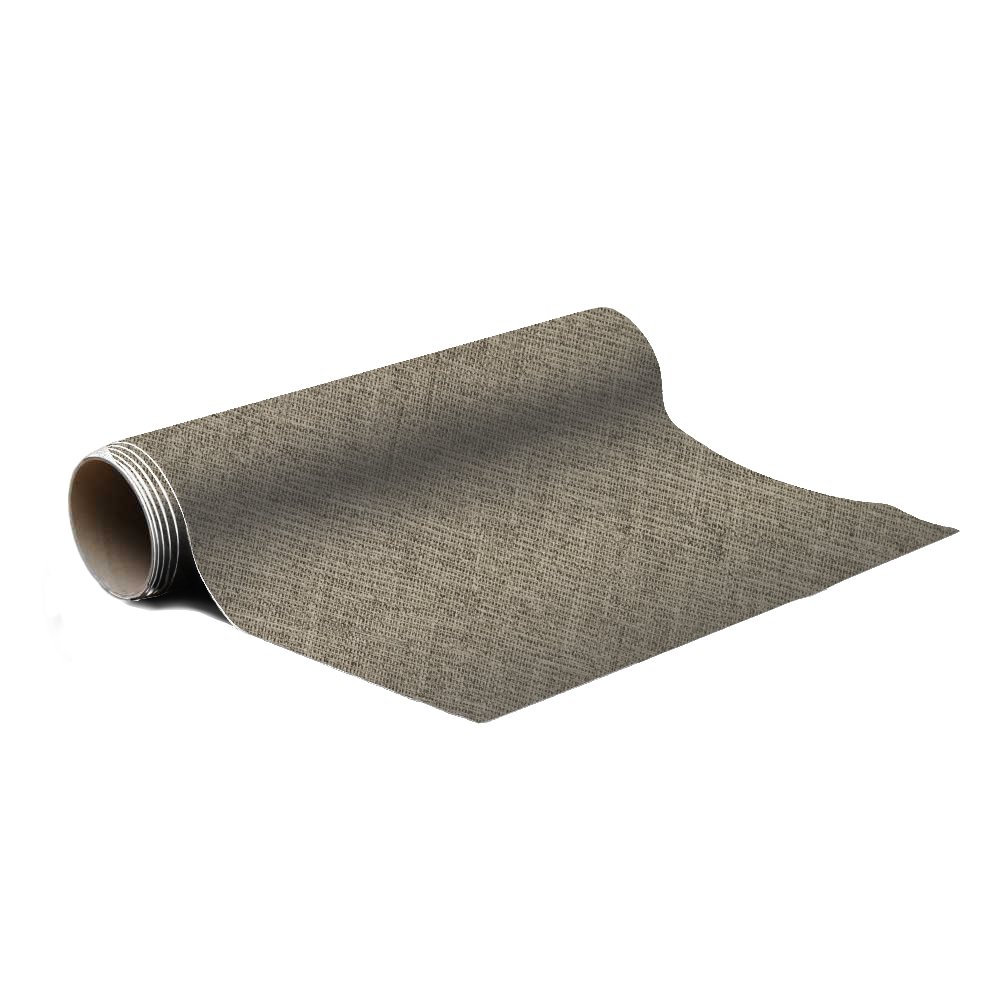 Magnetisch designbehang - luxe fabric mokka