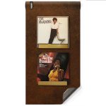 Magnetisch designbehang - luxe koper