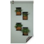 Magnetisch designbehang - luxe pastelgroen Magnetisch designbehang - luxe pastelgroen
