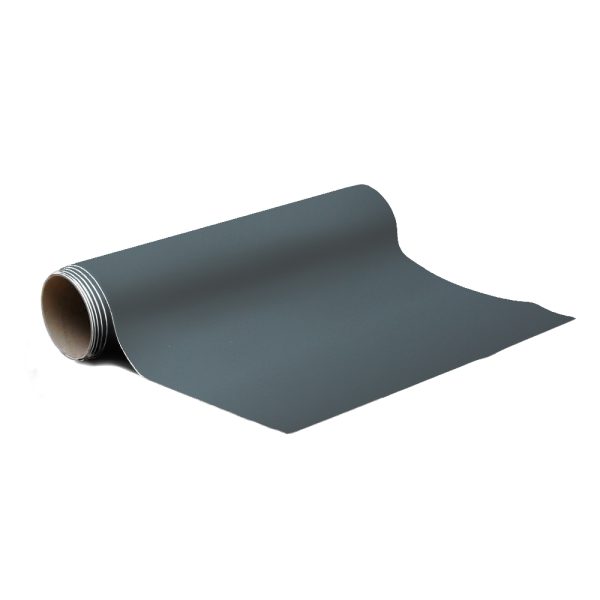 Magnetisch designbehang - luxe staal blauw behangrol