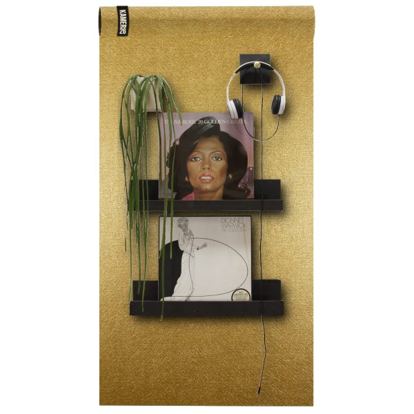 Magnetisch designbehang- luxe ultra goud