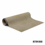 Magnetisch designbehang – luxe beton goud