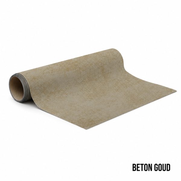 Magnetisch designbehang – luxe beton goud