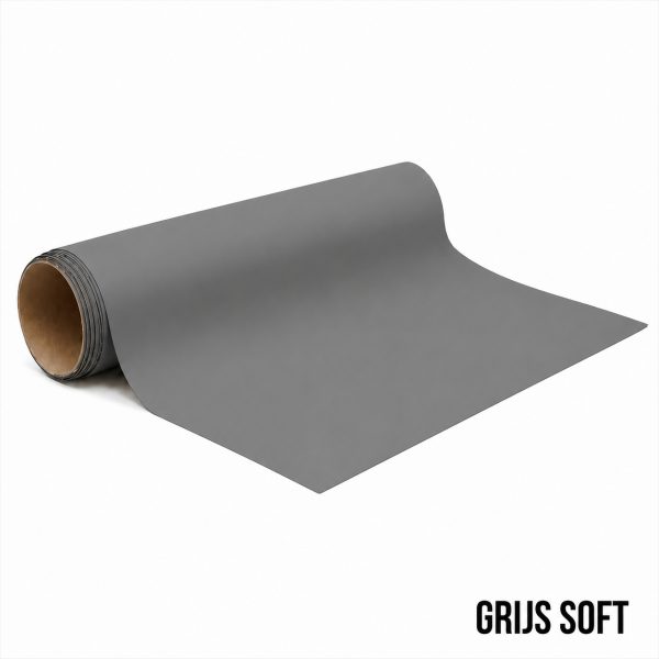 Magnetisch designbehang – luxe grijs soft