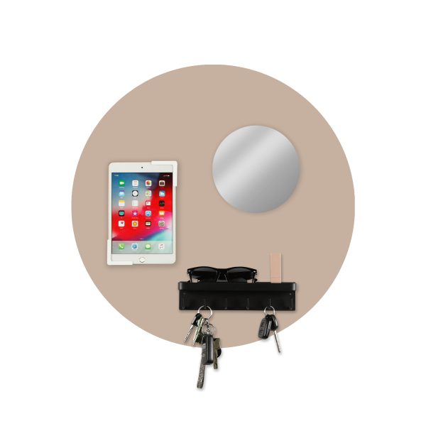 magneetbord rond beschrijfbaar heartwood