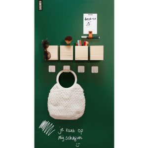 Magnetisch krijtbord mosgroen