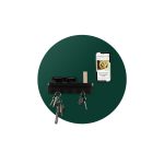 magneetbord rond beschrijfbaar mosgroen