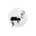 magneetbord rond beschrijfbaar wit
