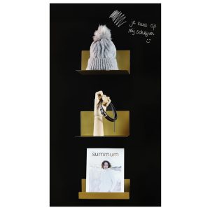 Magnetisch krijtbord zwart