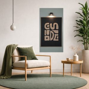 Magnetisch krijtbord – groengrijs