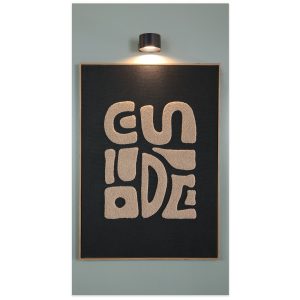 Magnetisch krijtbord – groengrijs