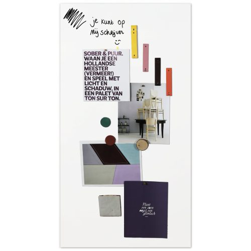 Magnetisch krijtbord_whiteboard wit mat