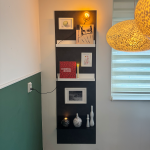 Magnetische designwand Medium - 2 bordpanelen