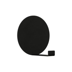 Magnetische haak rond zwart large