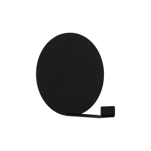 Magnetische haak rond zwart large