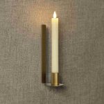 Magnetische-houder-vaas_kaars-goud-met-kaars